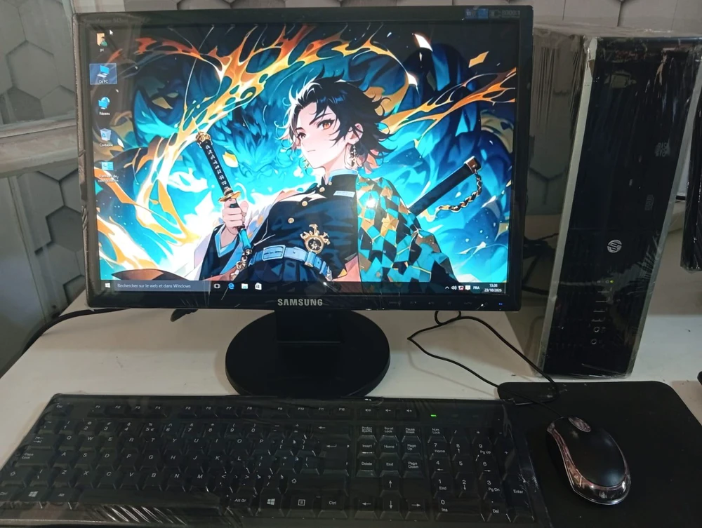 Pack PC de Bureau HP Compaq – Intel Core i3-3eme / 8 Go RAM / Écran