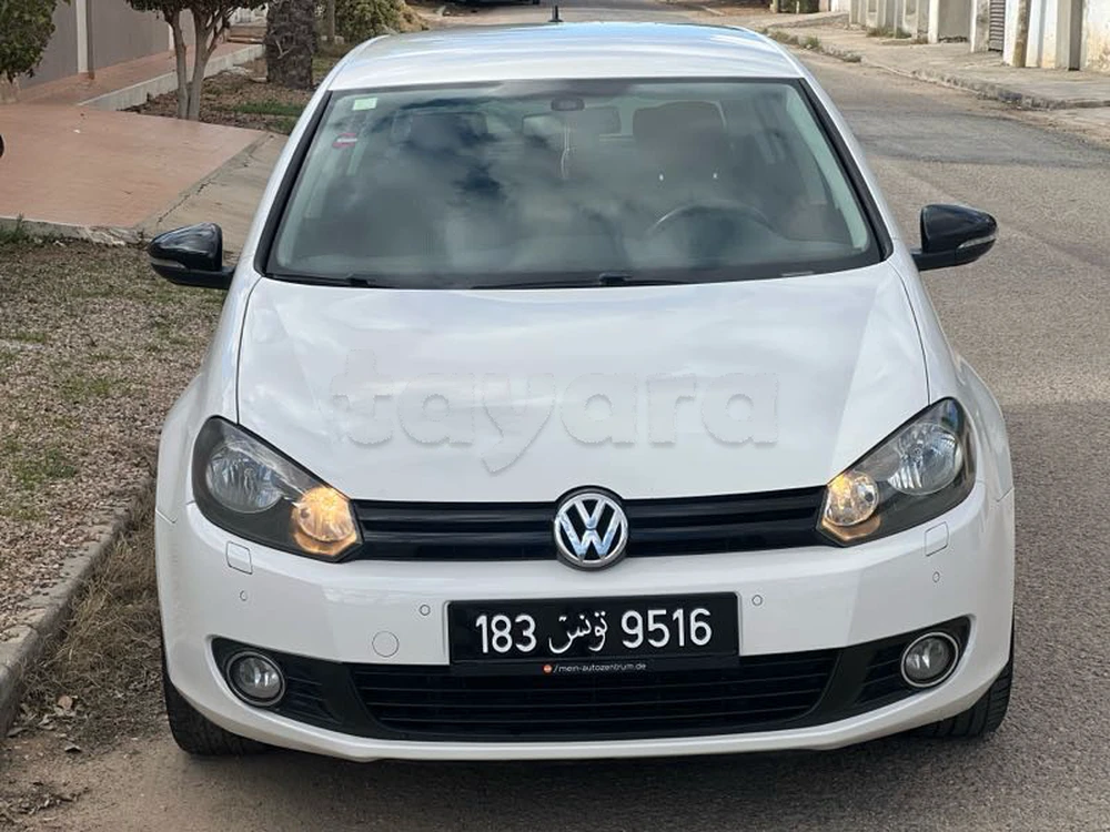 Carte voiture Volkswagen Golf 6