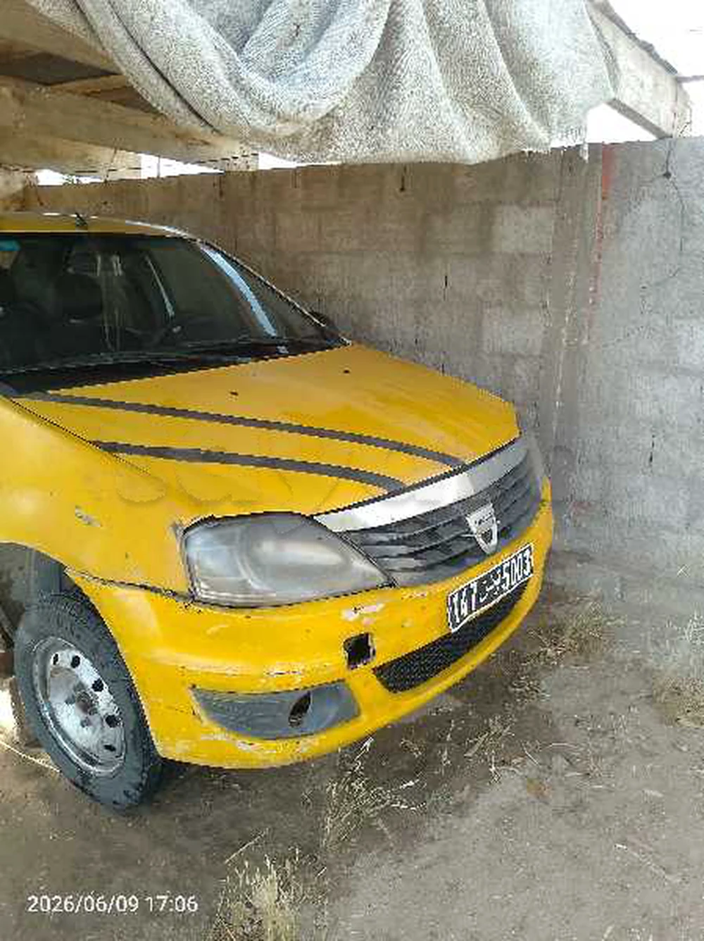 Carte voiture Dacia Logan