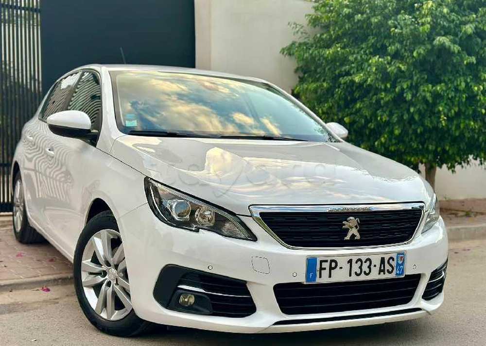 Carte voiture Peugeot 308