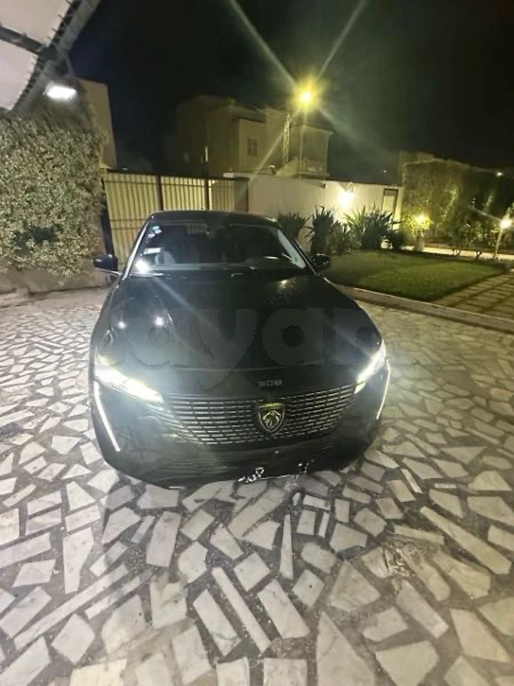 Carte voiture Peugeot 308