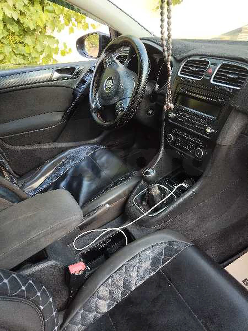 Carte voiture Volkswagen Golf 6