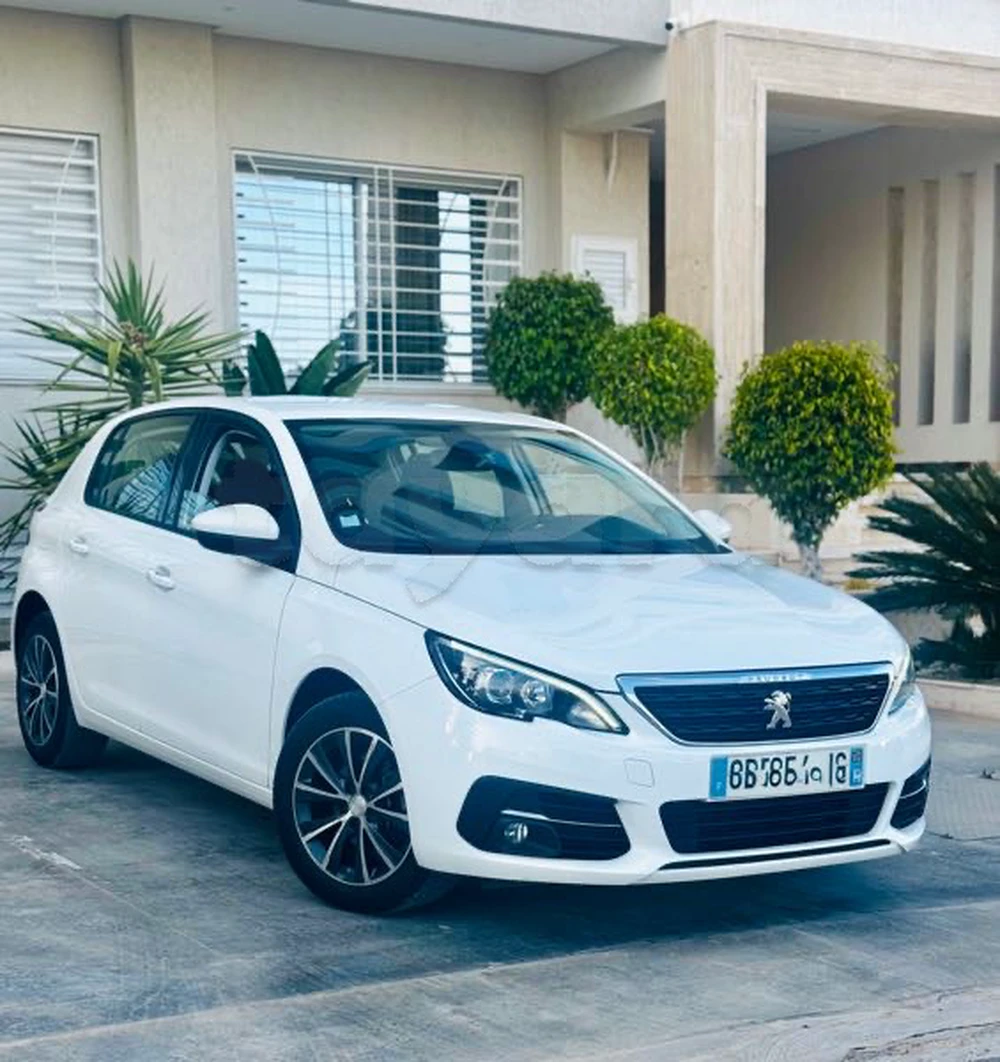 Carte voiture Peugeot 308