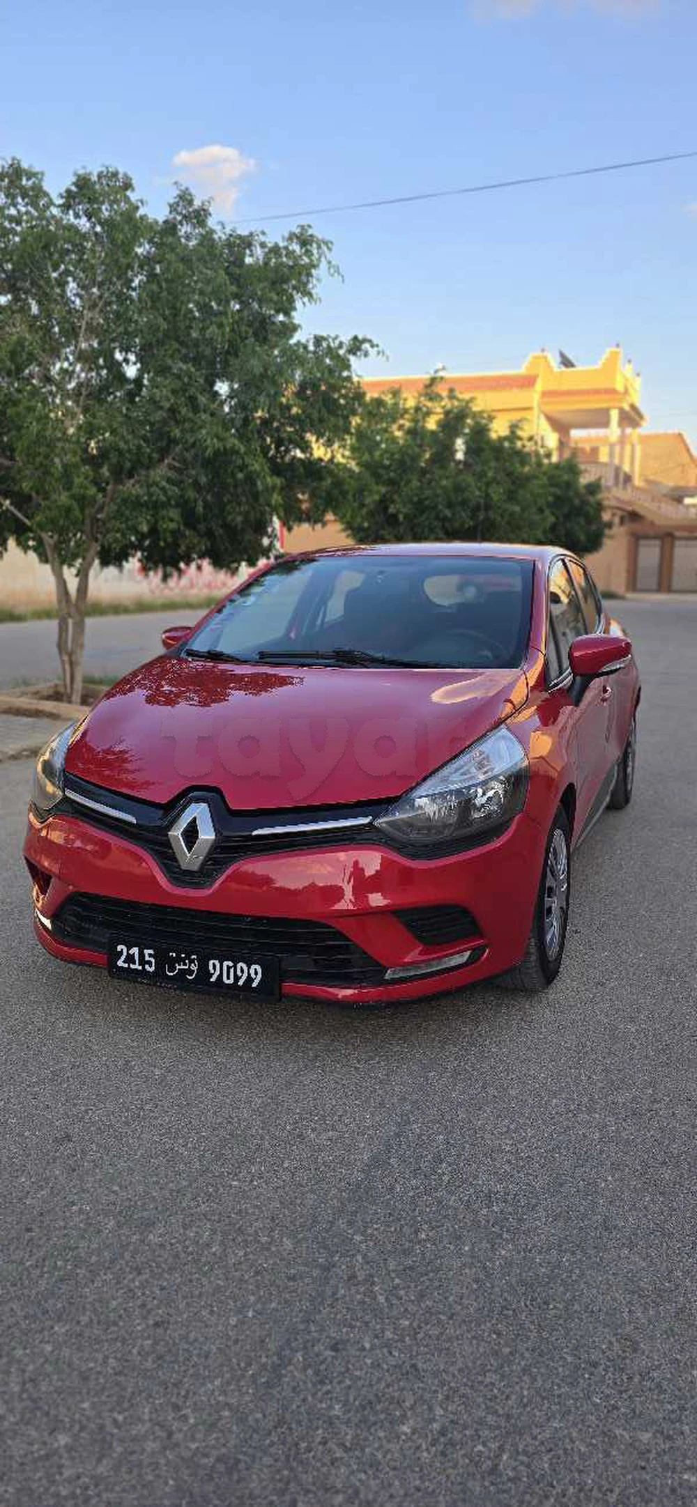 Carte voiture Renault Clio