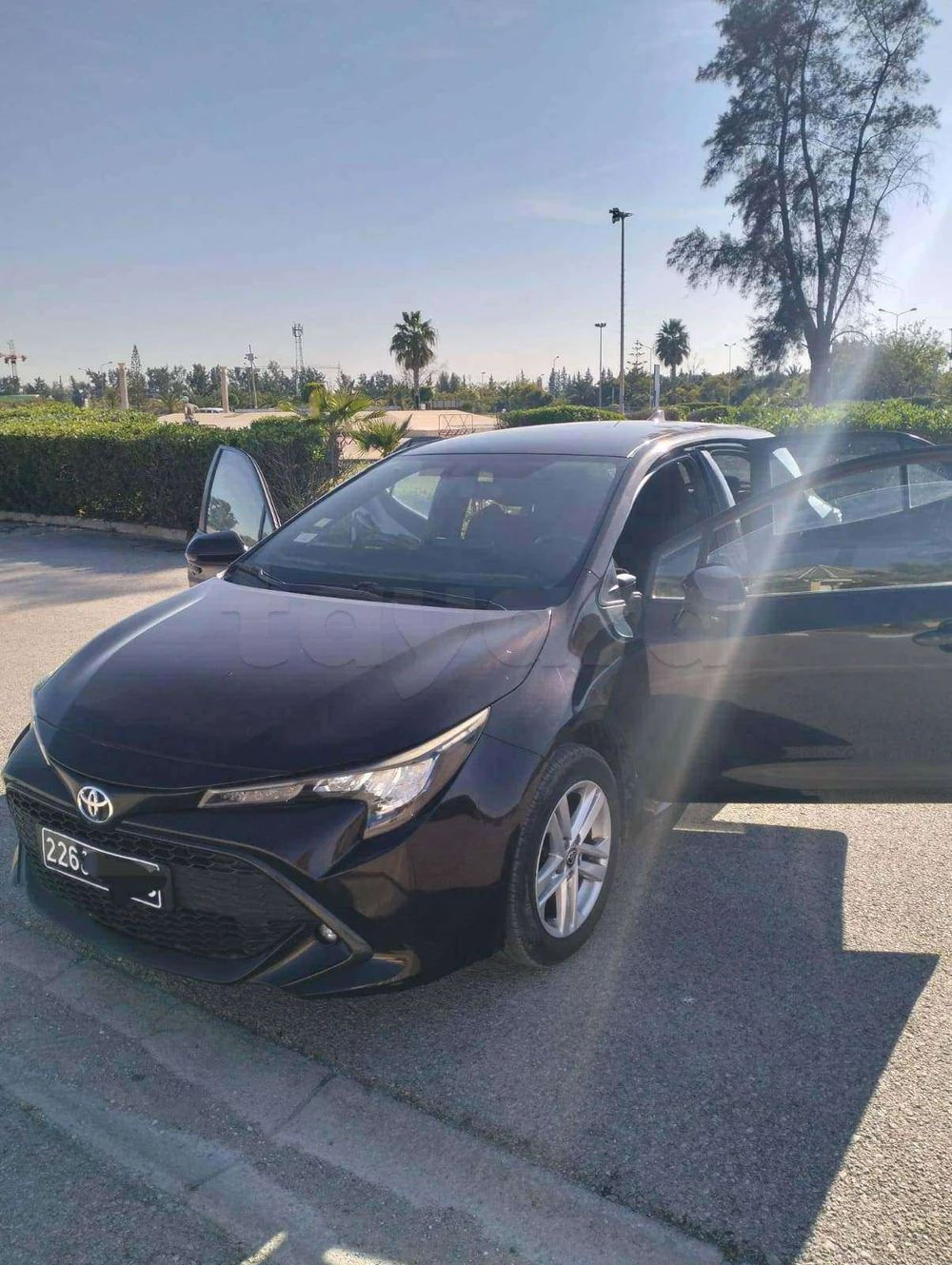 Carte voiture Toyota Corolla