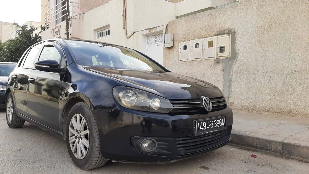 Carte voiture Volkswagen Golf