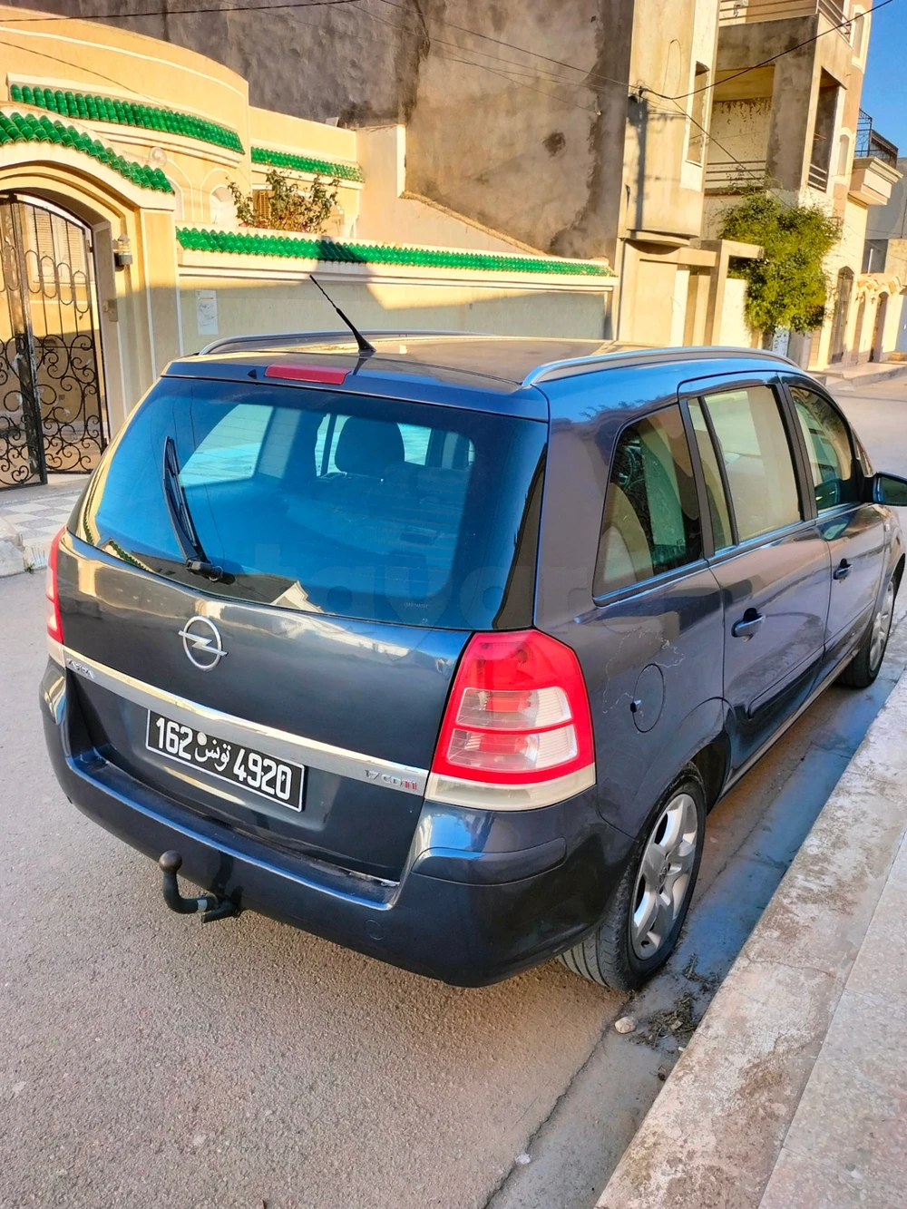 Carte voiture Opel Zafira