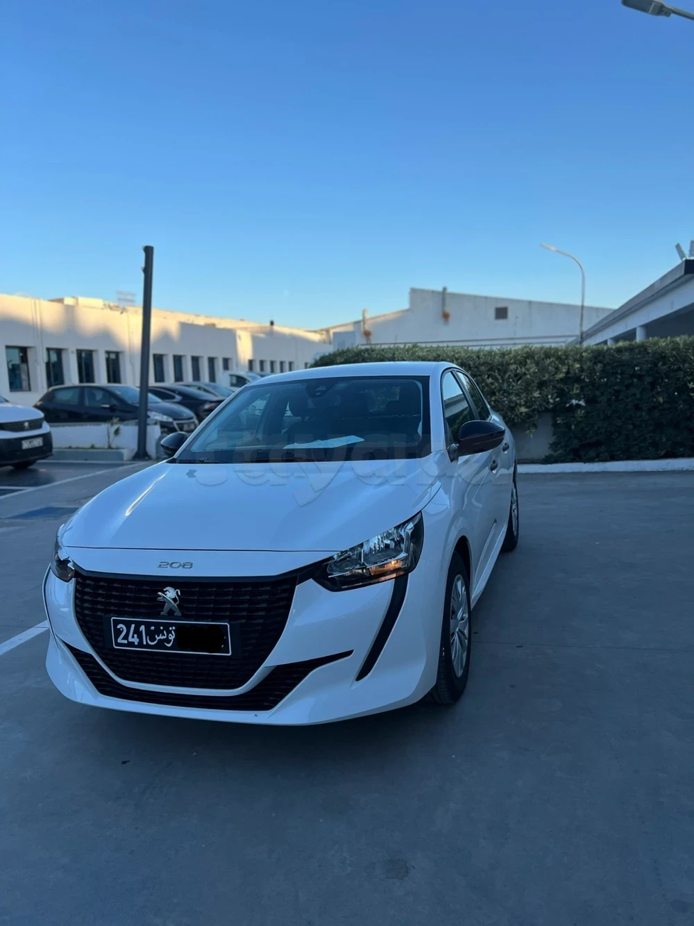Carte voiture Peugeot 208
