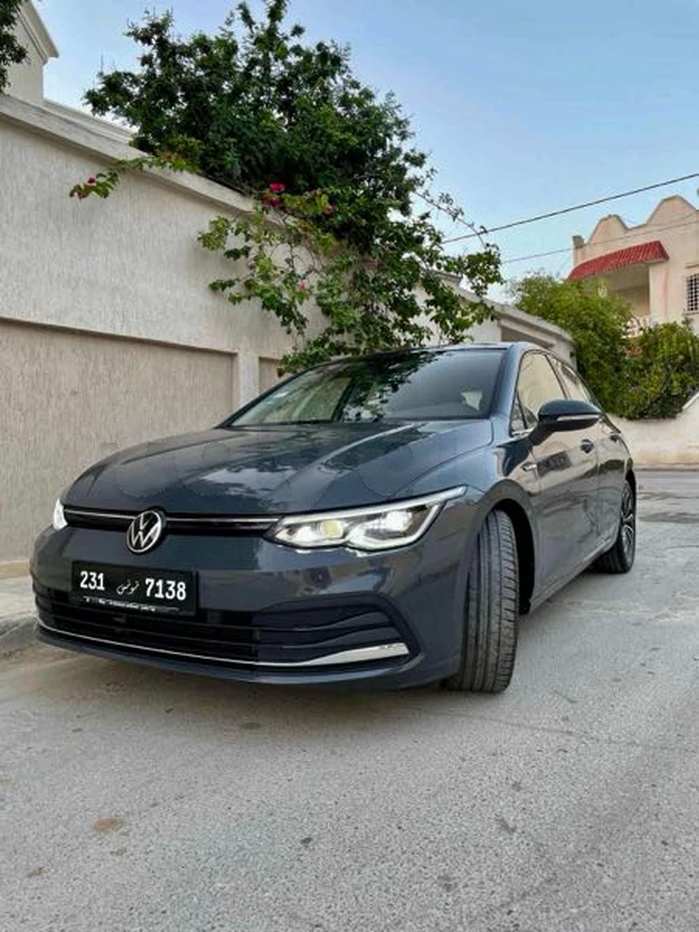 Carte voiture Volkswagen Golf 8