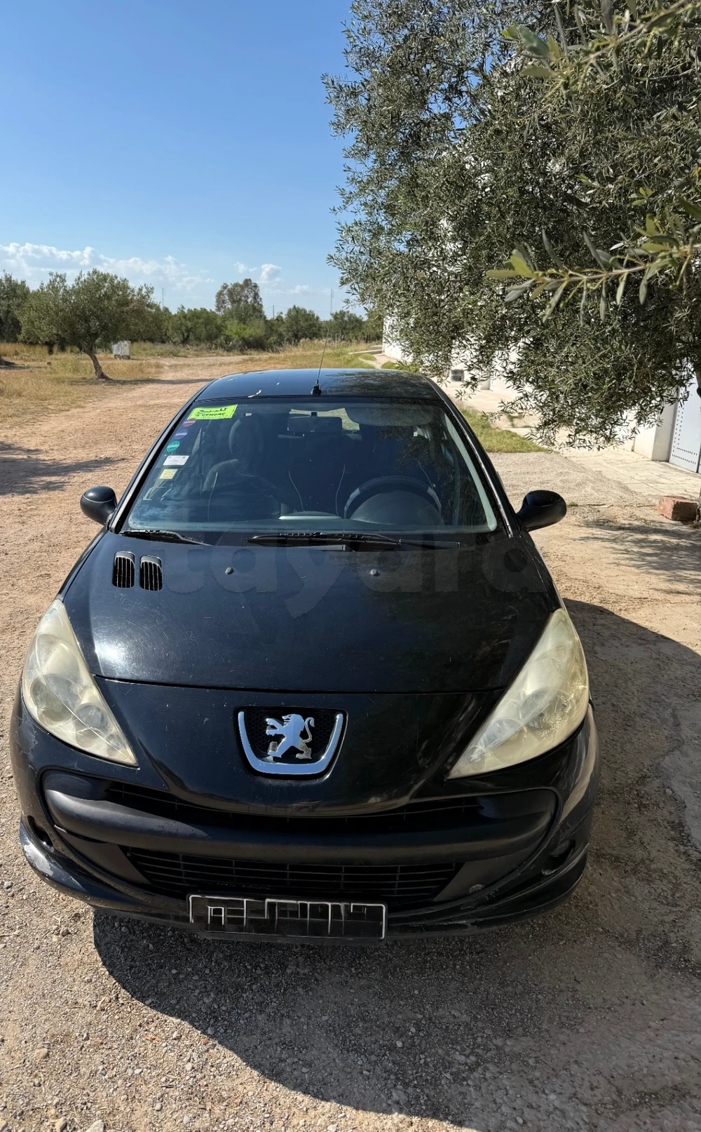 Carte voiture Peugeot 206