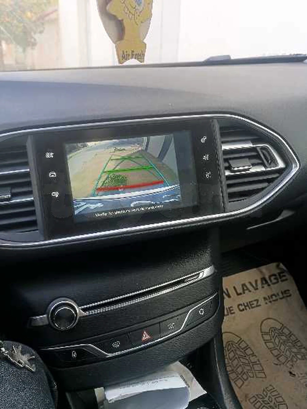 Carte voiture Peugeot 308