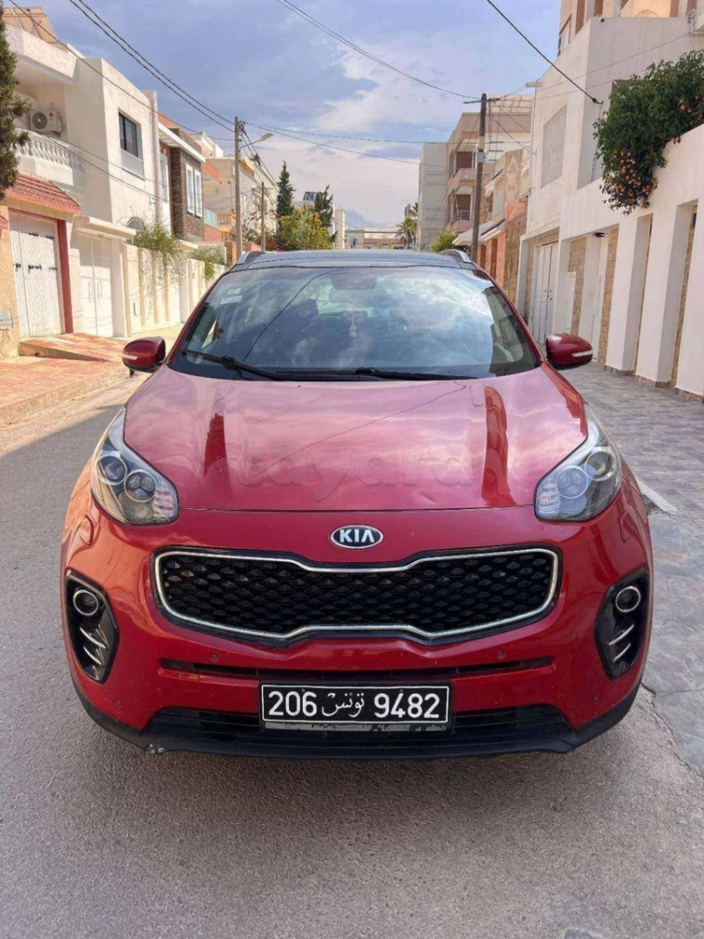 Carte voiture Kia Sportage