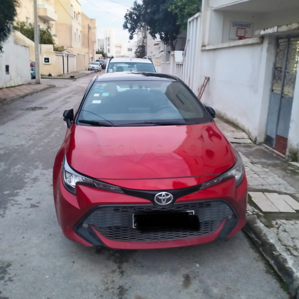 Carte voiture Toyota Corolla