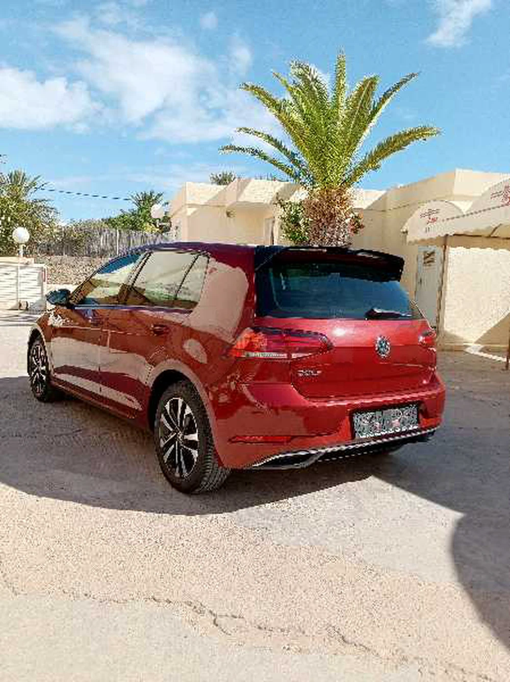 Carte voiture Volkswagen Golf