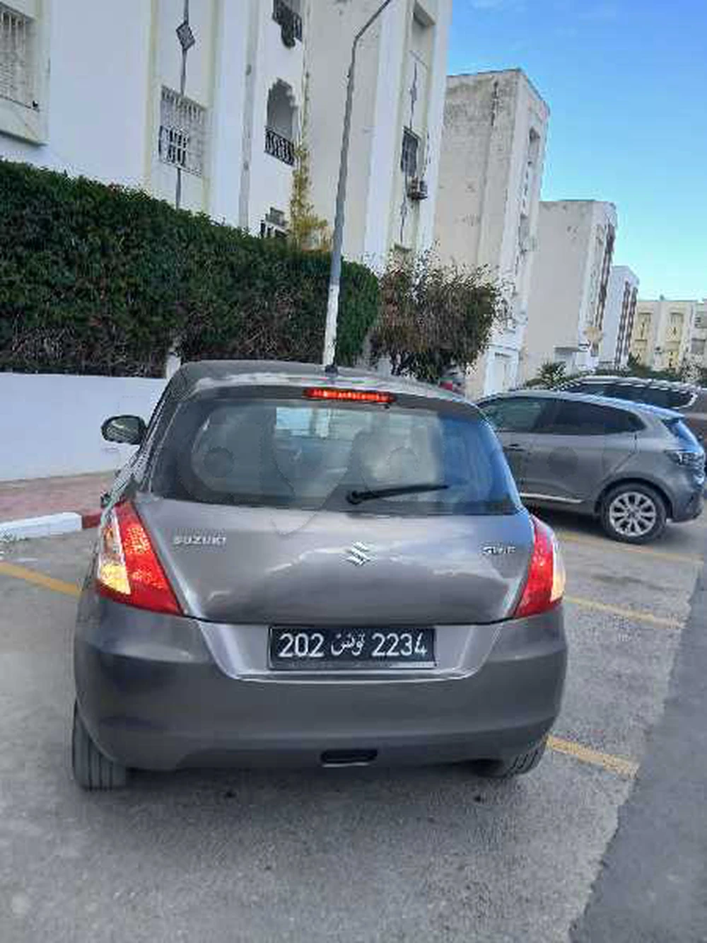 Carte voiture Suzuki Swift