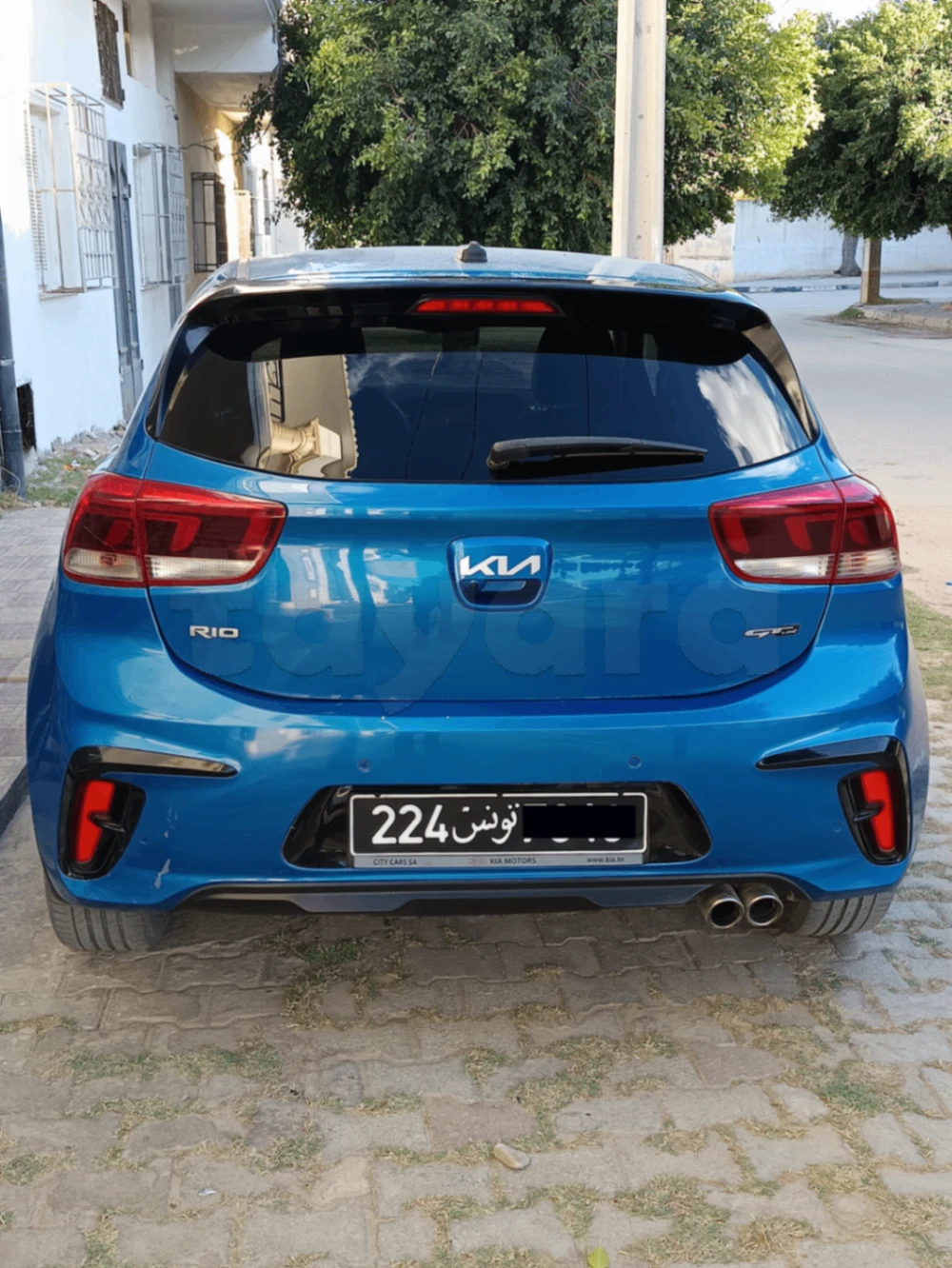 Carte voiture Kia Rio