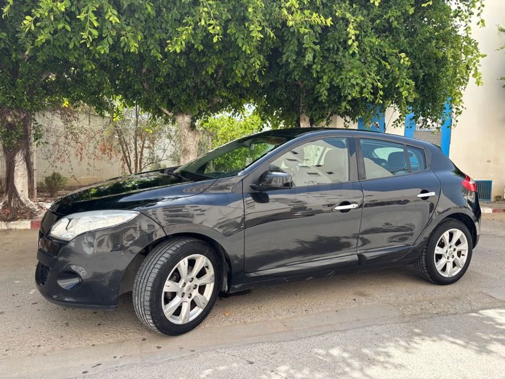 Carte voiture Renault Megane