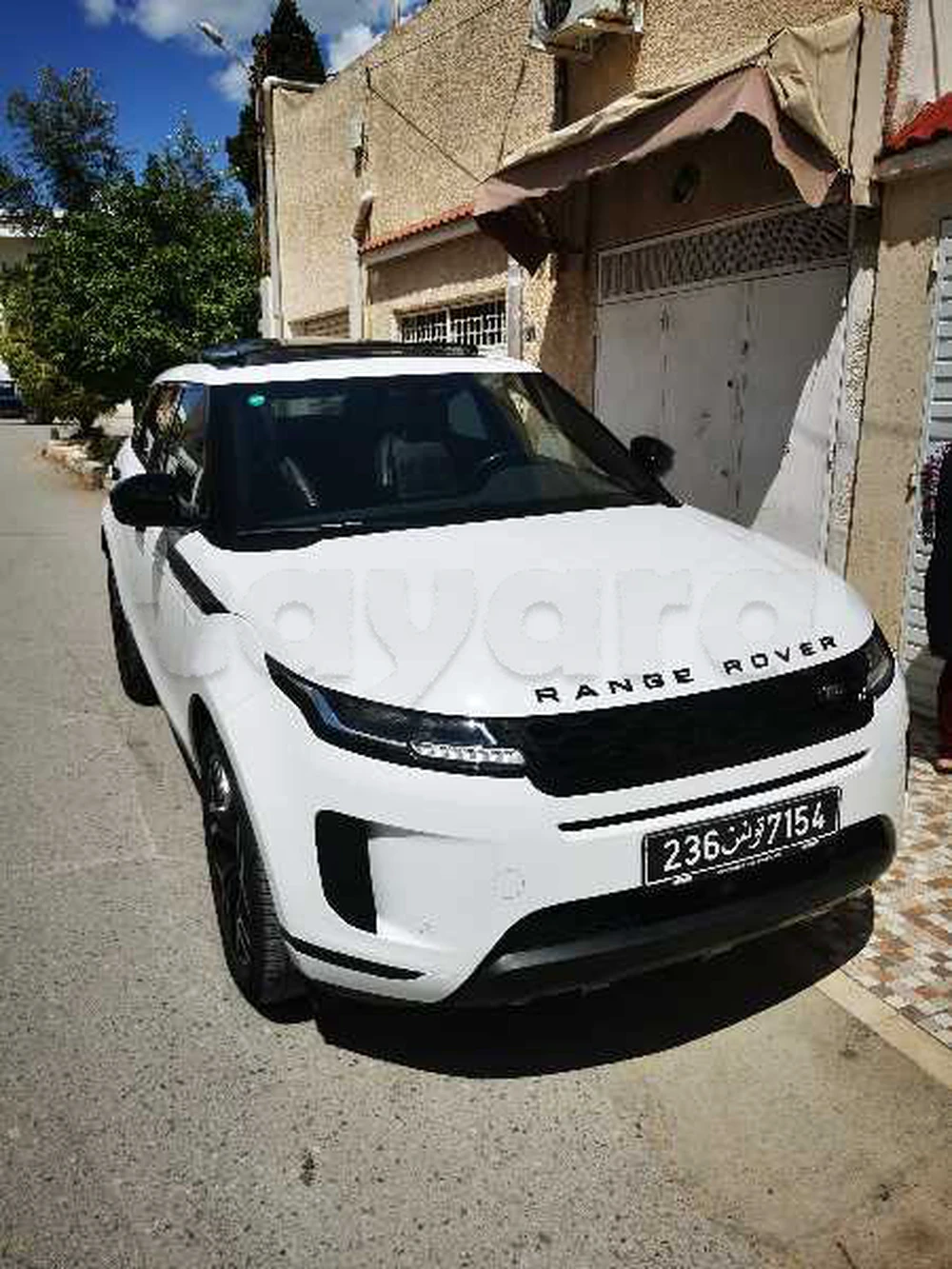 Carte voiture Land Rover Range Rover Evoque