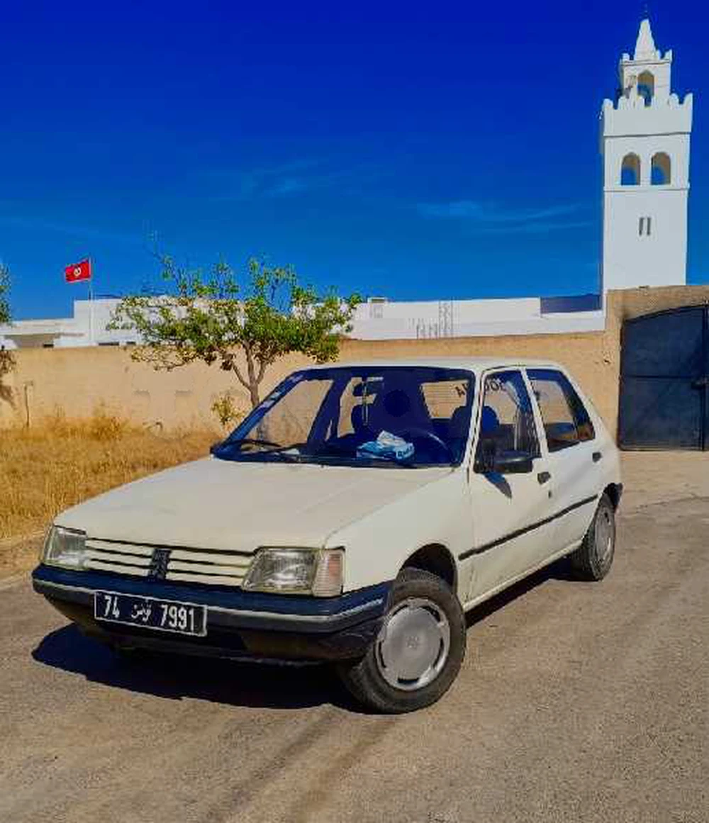 Carte voiture Peugeot 205