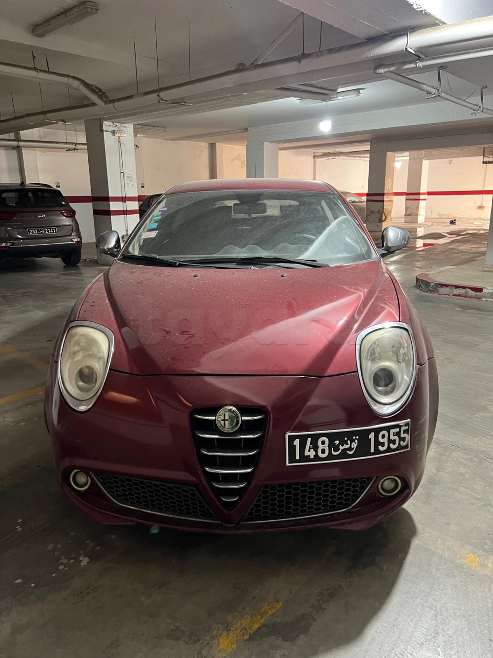 Carte voiture Alfa Romeo MiTo