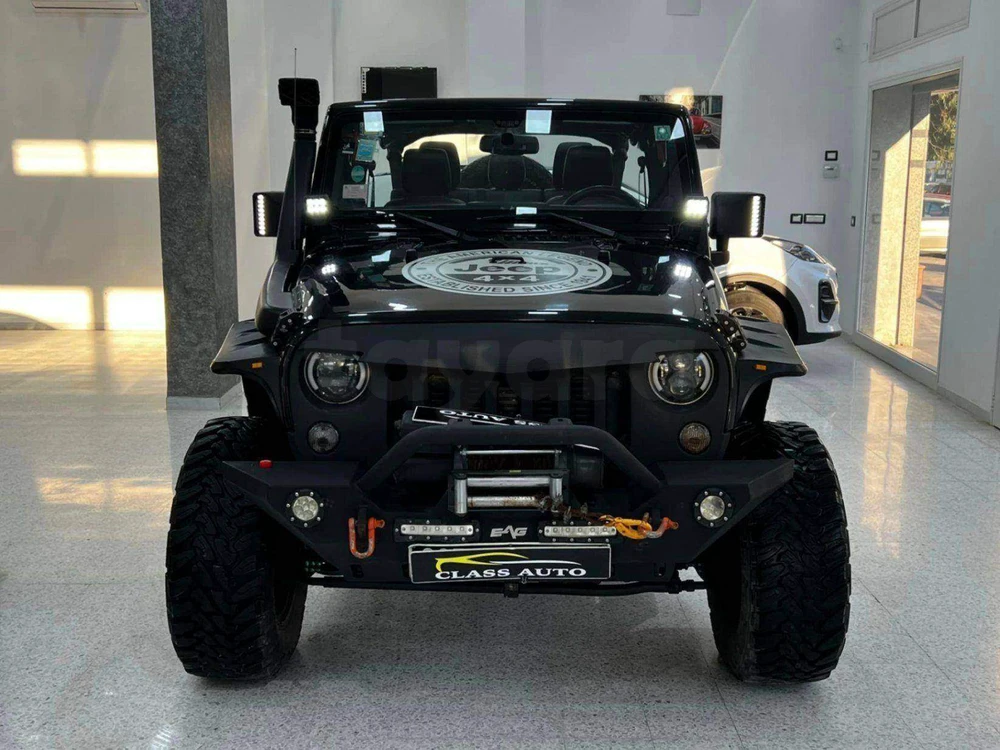 Carte voiture Jeep Wrangler
