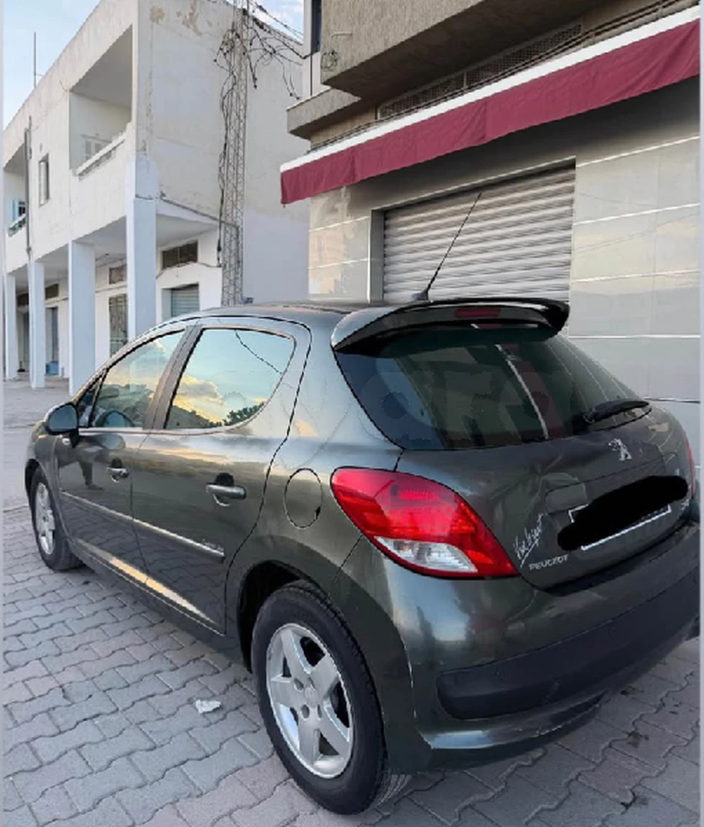 Carte voiture Peugeot 207