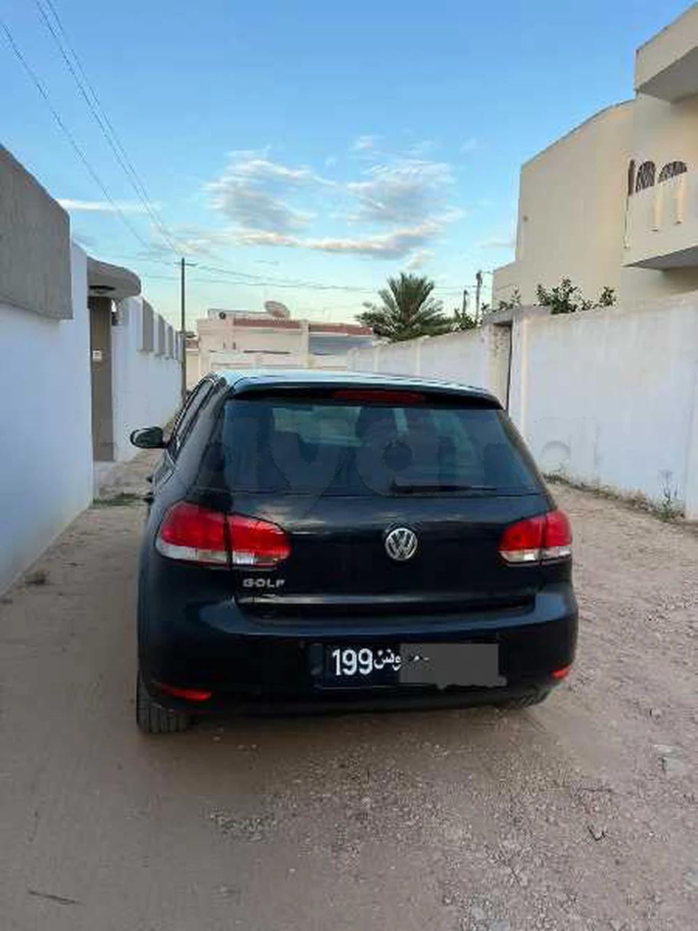 Carte voiture Volkswagen Golf 6