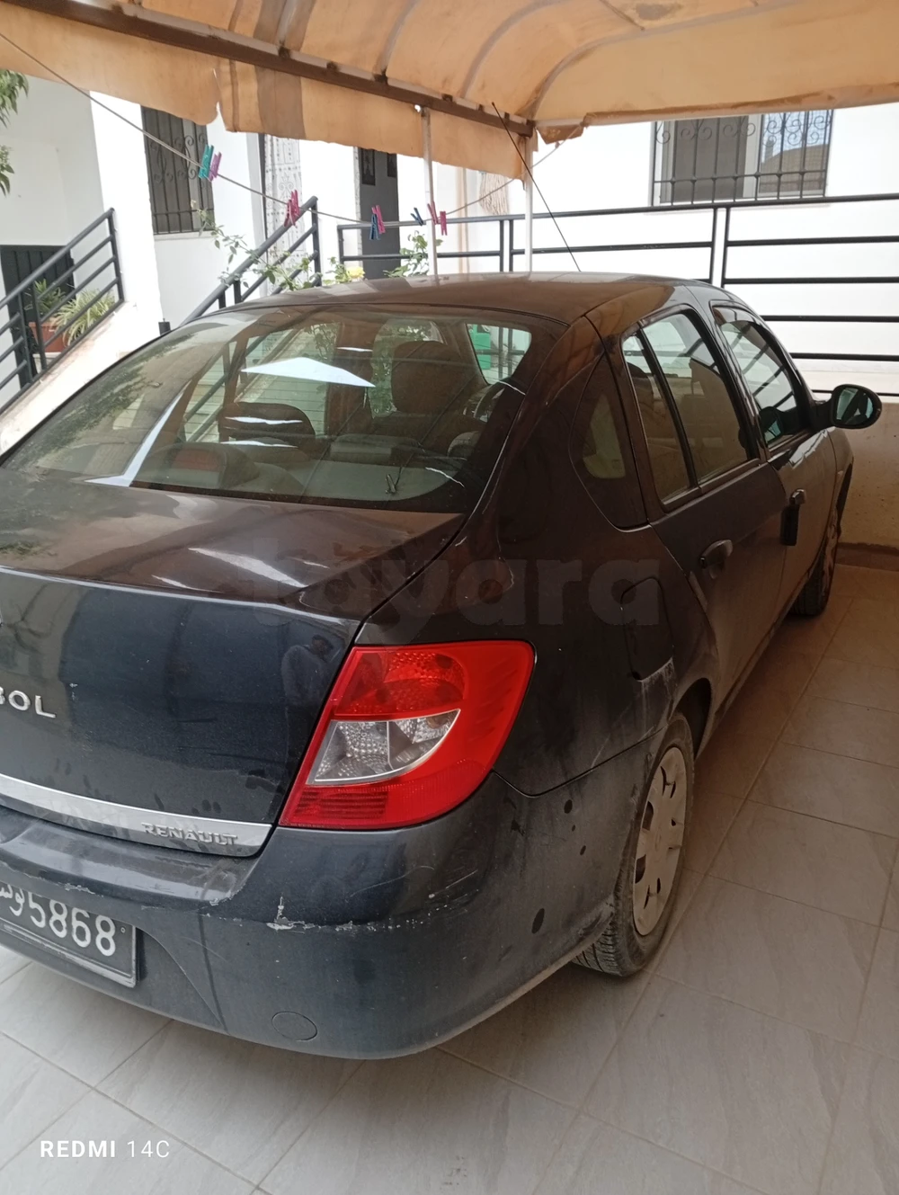 Carte voiture Renault Symbol