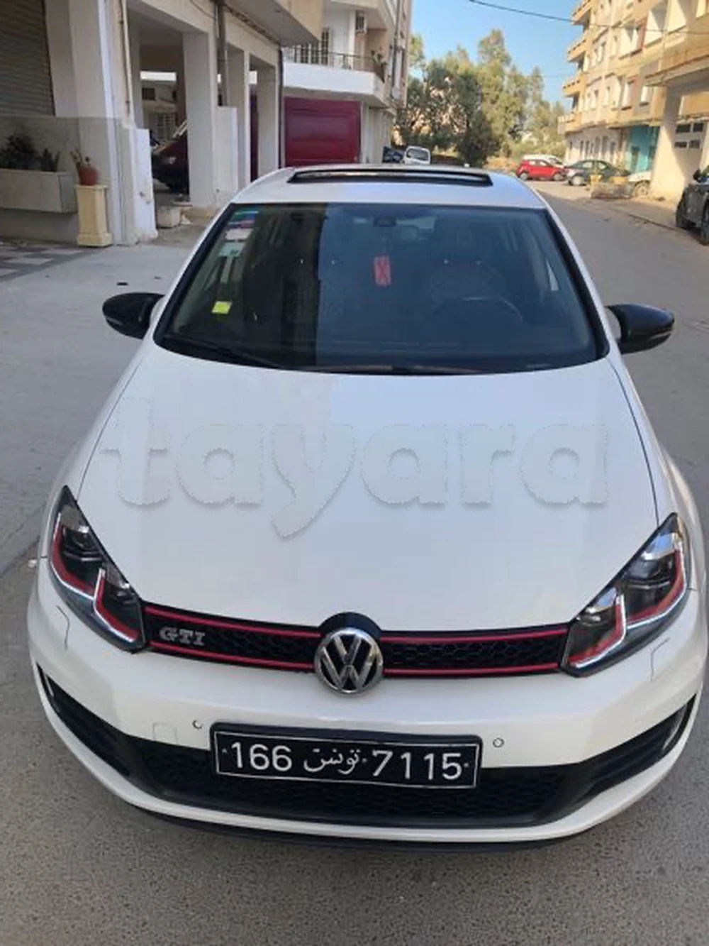 Carte voiture Volkswagen Golf 6