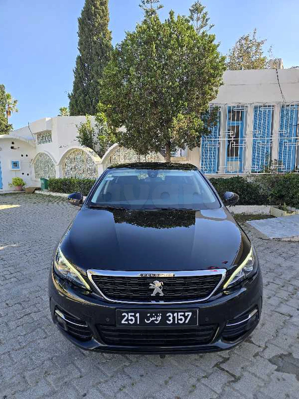 Carte voiture Peugeot 308