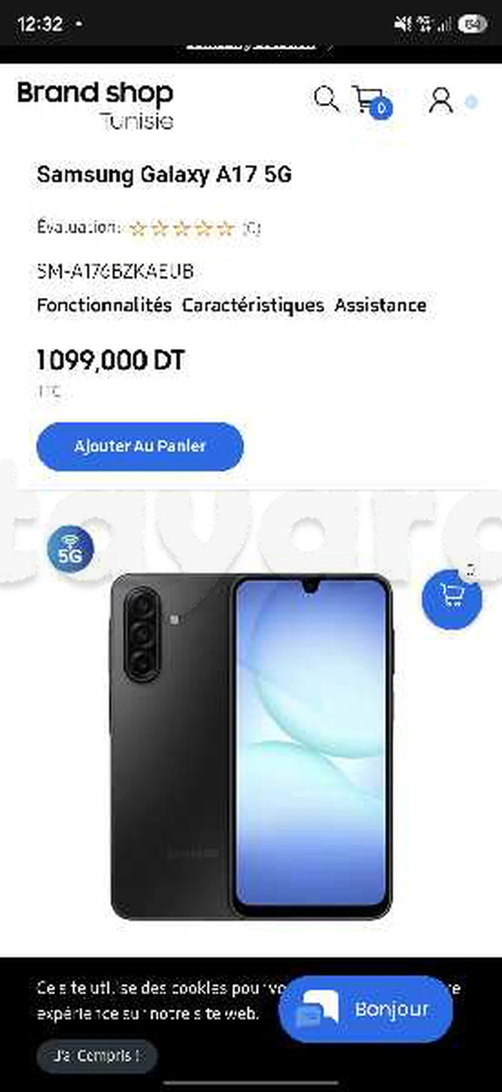 Samsung a17 5g 6/128