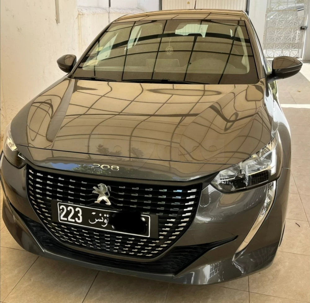 Carte voiture Peugeot 208