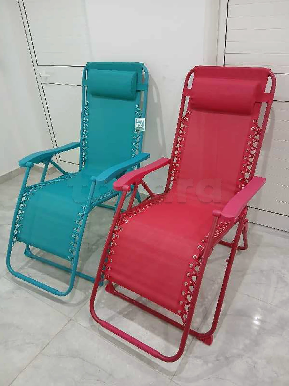 nouveau chaise longue réglable pliable importé