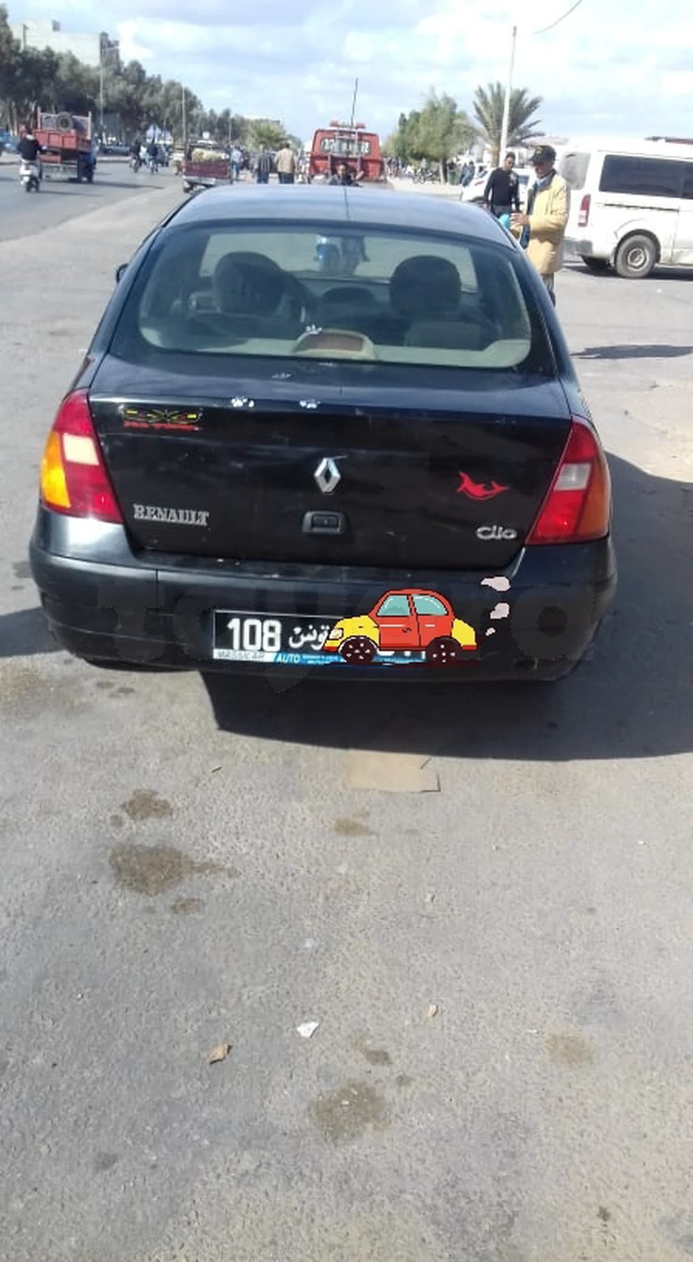 Carte voiture Renault Clio