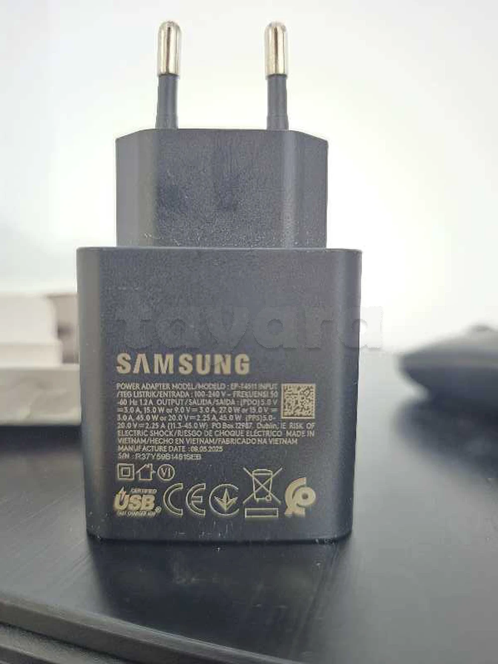 Chargeur Samsung original 45W
