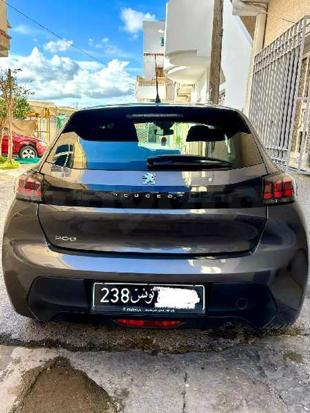 Carte voiture Peugeot 208