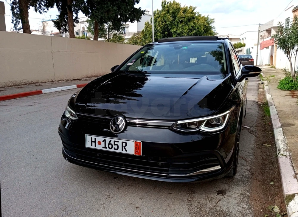 Carte voiture Volkswagen Golf 8