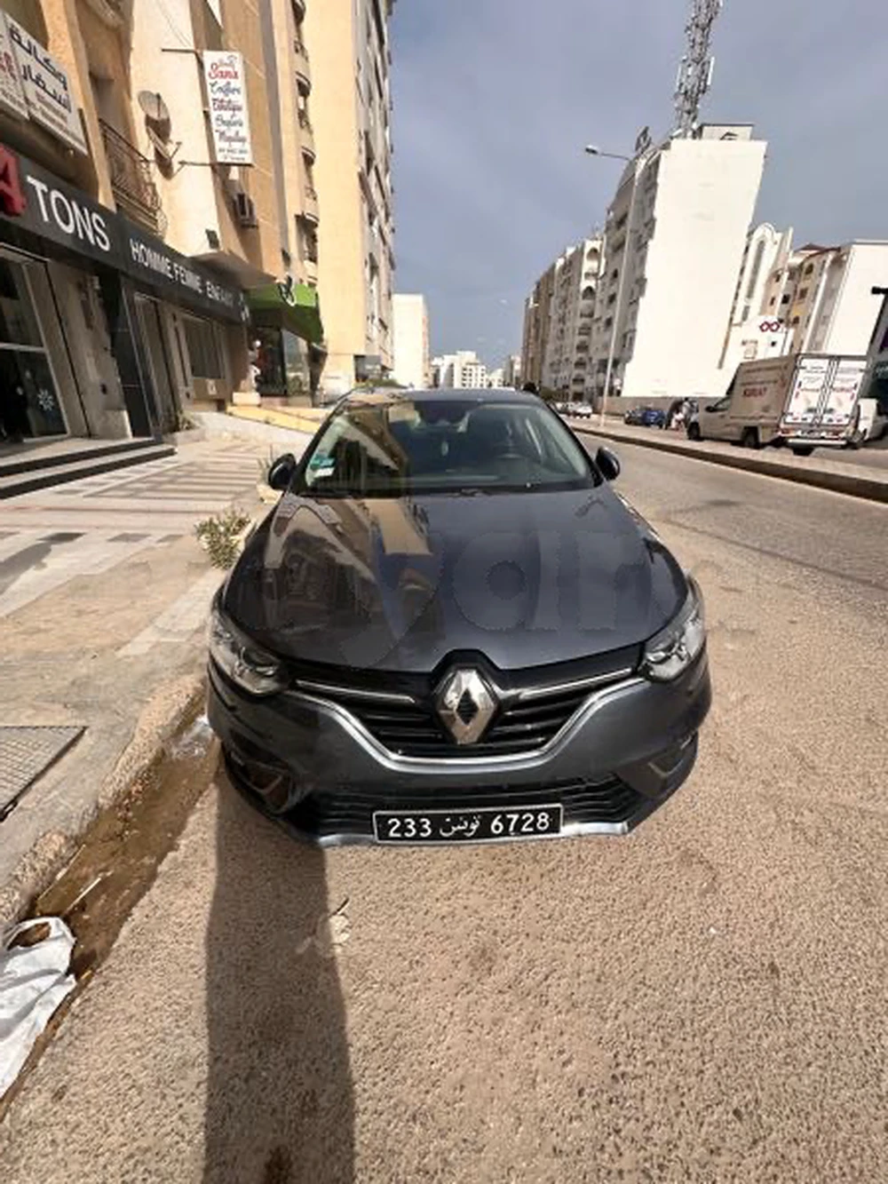 Carte voiture Renault Megane