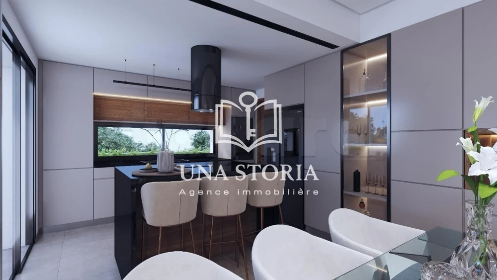 Villa jumelée S+4 neuve – Jamais Habitée à Soukra