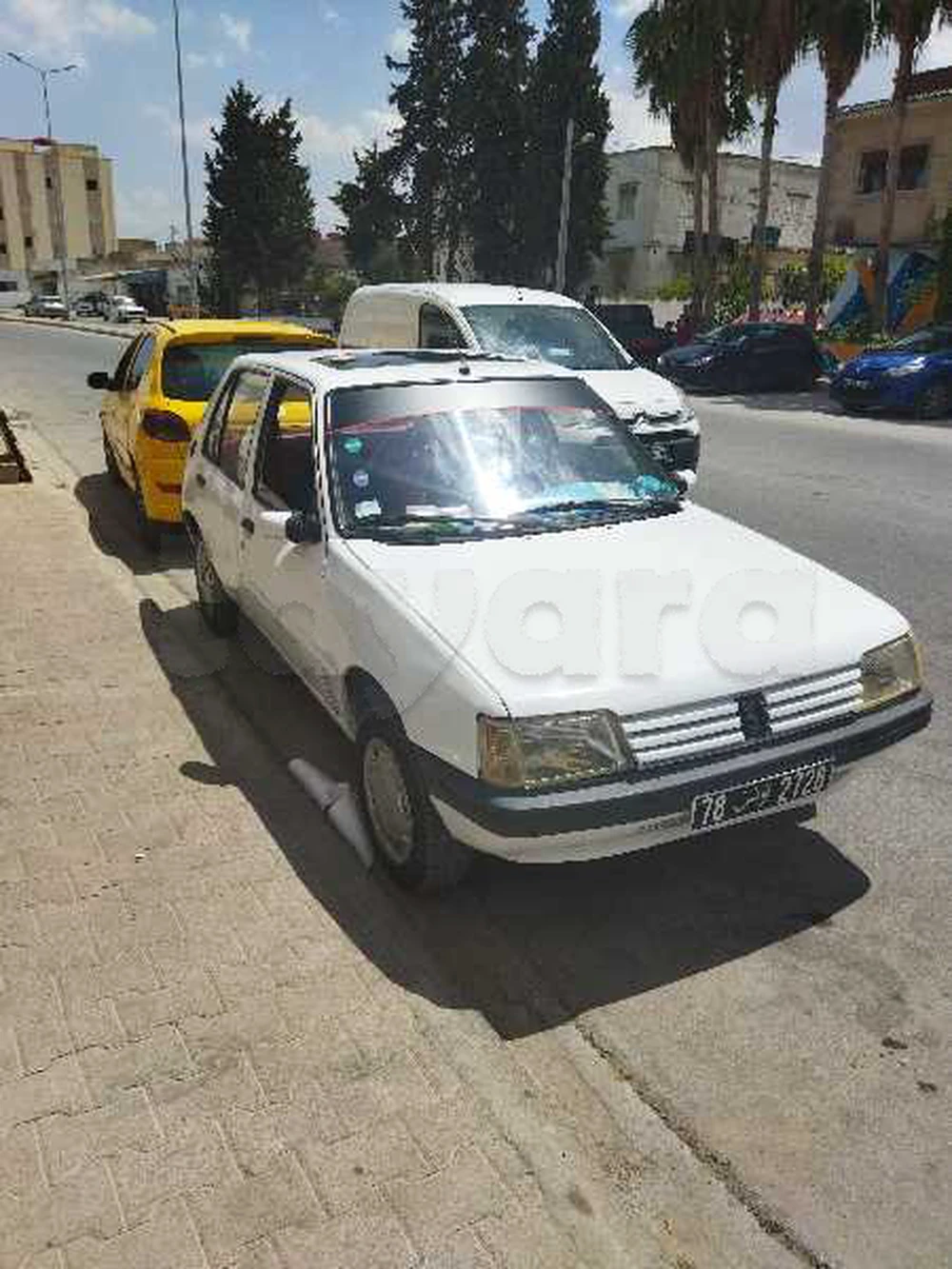 Carte voiture Peugeot 205