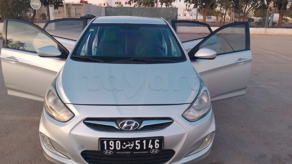 Carte voiture Hyundai Accent