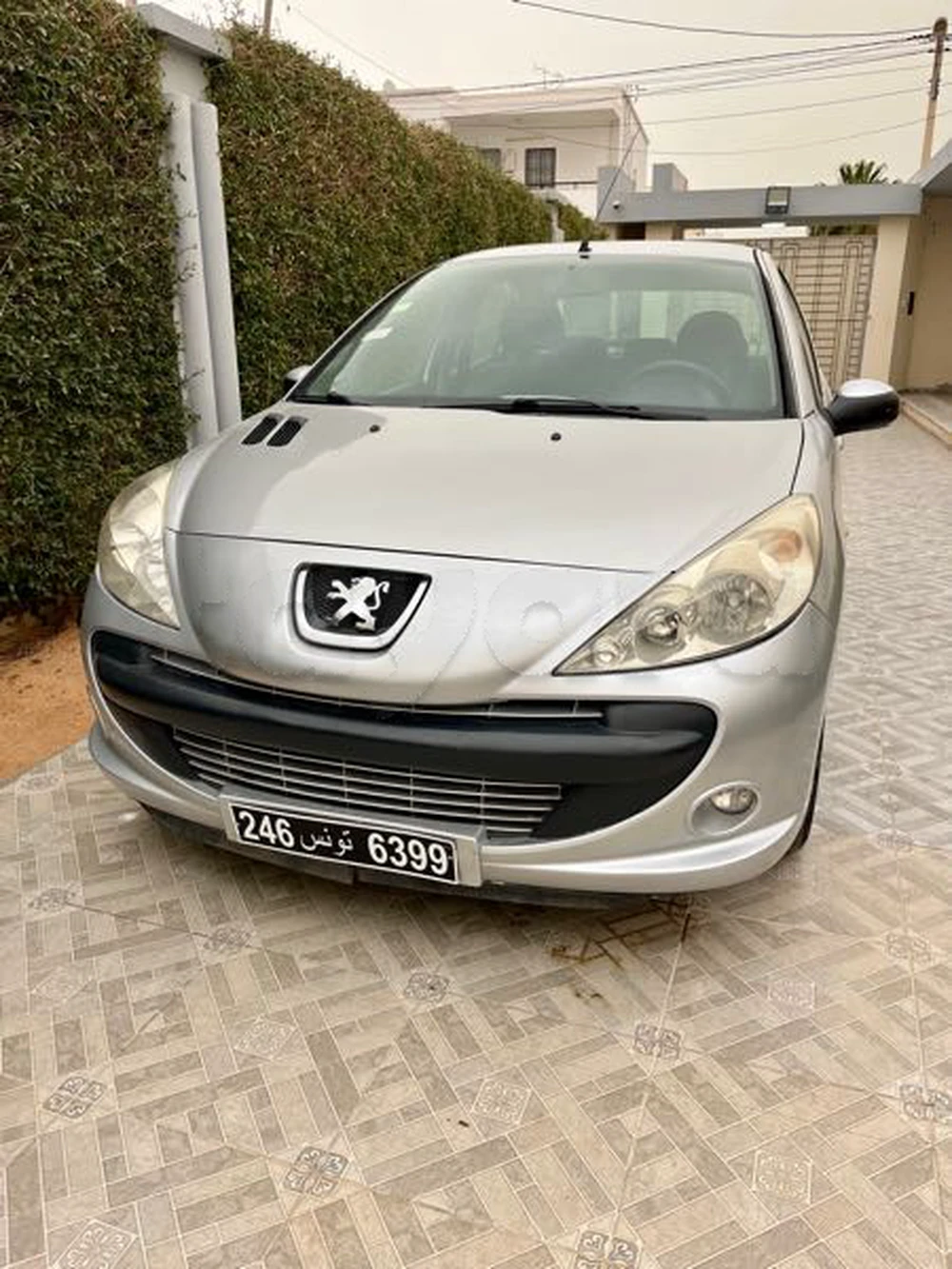 Carte voiture Peugeot 206+