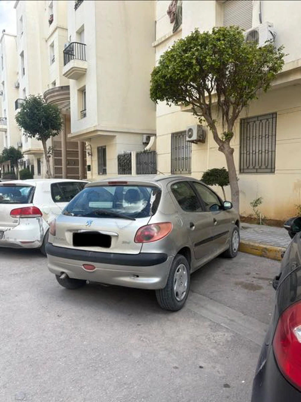 Carte voiture Peugeot 206