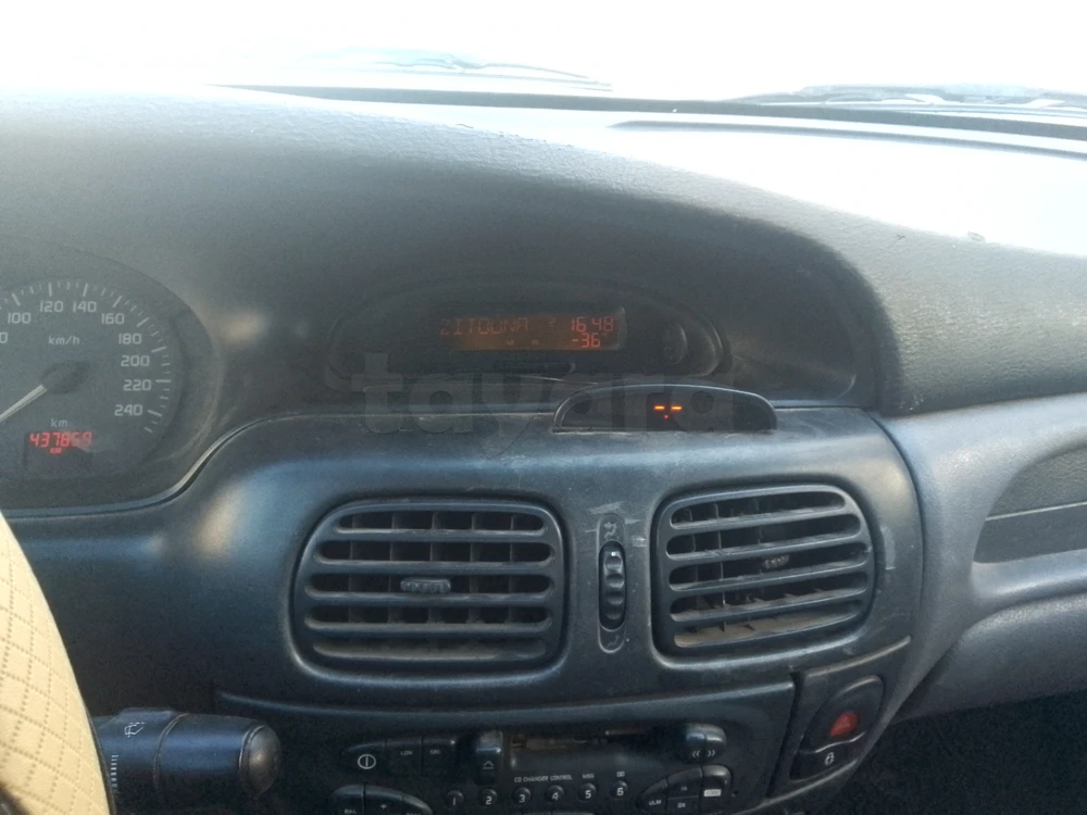 Carte voiture Renault Megane