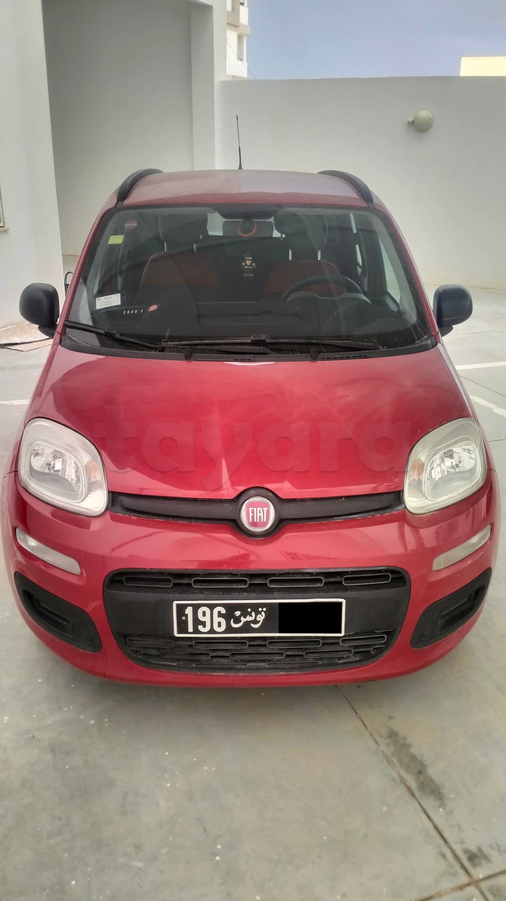 Carte voiture Fiat Panda