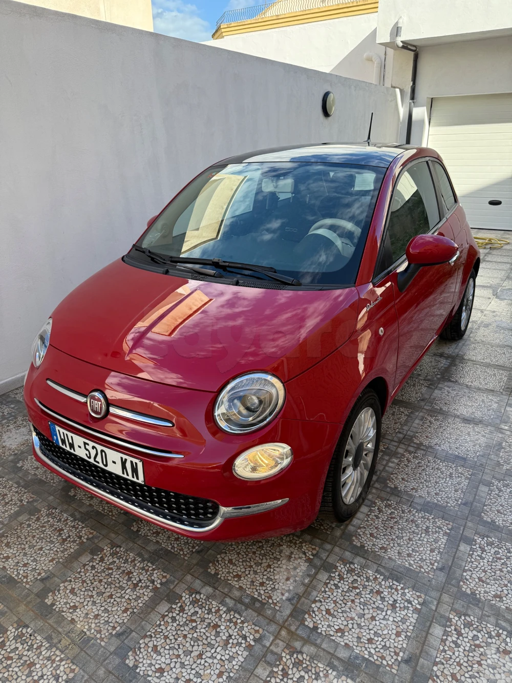 Carte voiture Fiat 500