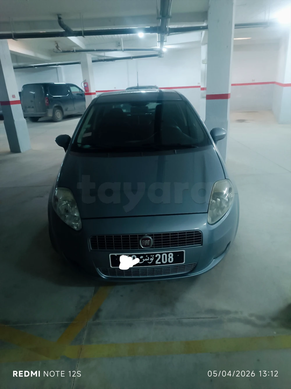 Carte voiture Fiat Grande Punto