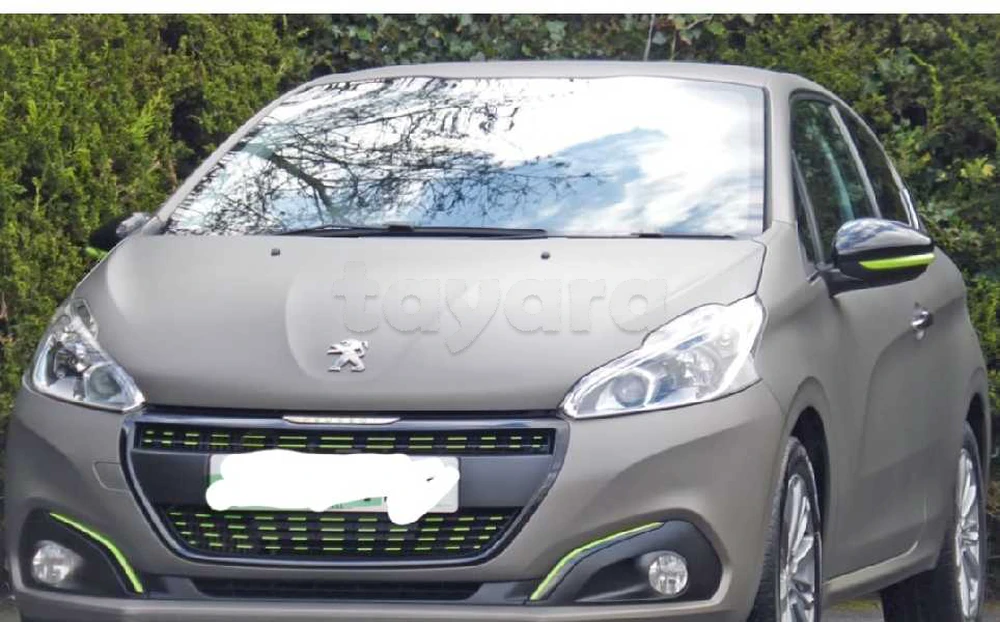 Carte voiture Peugeot 208