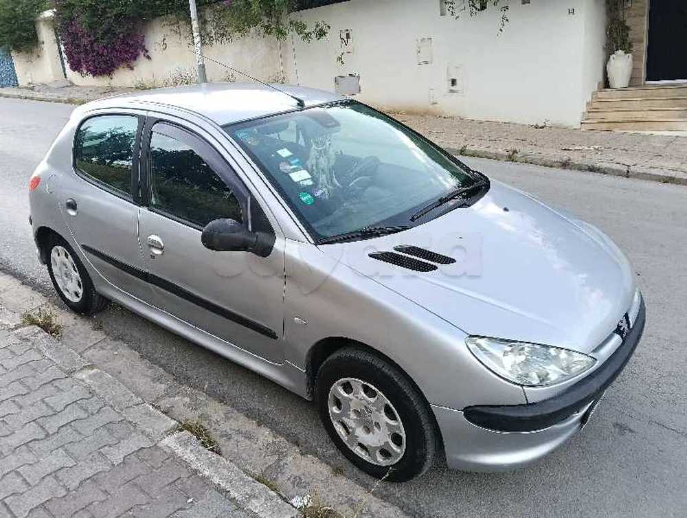 Carte voiture Peugeot 206