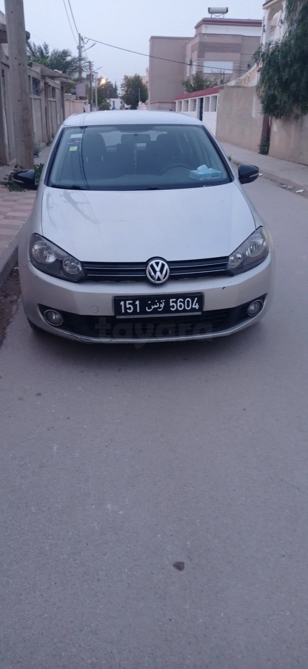 Carte voiture Volkswagen Golf